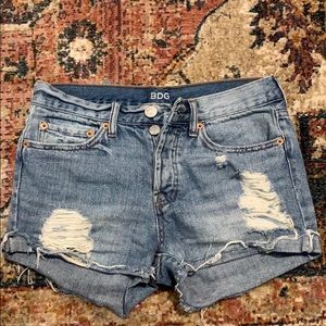 BDG cutoff denim shorts